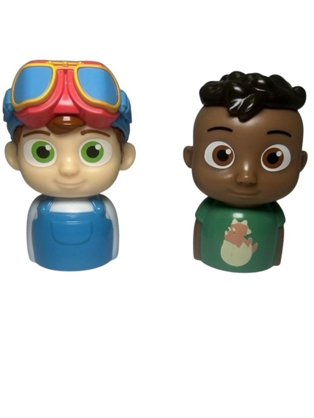 Cocomelon Building Blocks TomTom & Cody 3" Lot of 2 Figures